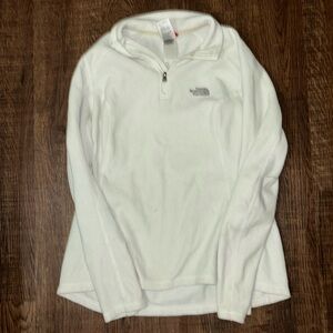 North face women’s fleece off white. Size M